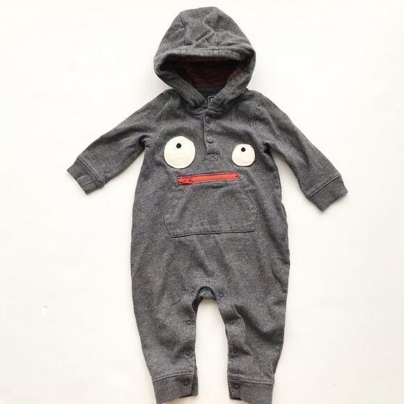 Babygap hooded monster jumper GUC 6-12 months - Picture 1 of 2